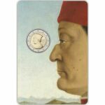 SAN MARINO - 2022 - 2 € 350° della scomparsa di Piero della Francesca - FDC in folder