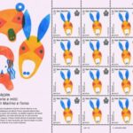 SAN MARINO - 2022 - Europa: Storie e miti - 2 MF da 12 v. con illustrazione