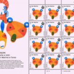 SAN MARINO - 2022 - Europa: Storie e miti - 2 MF da 12 v. con illustrazione