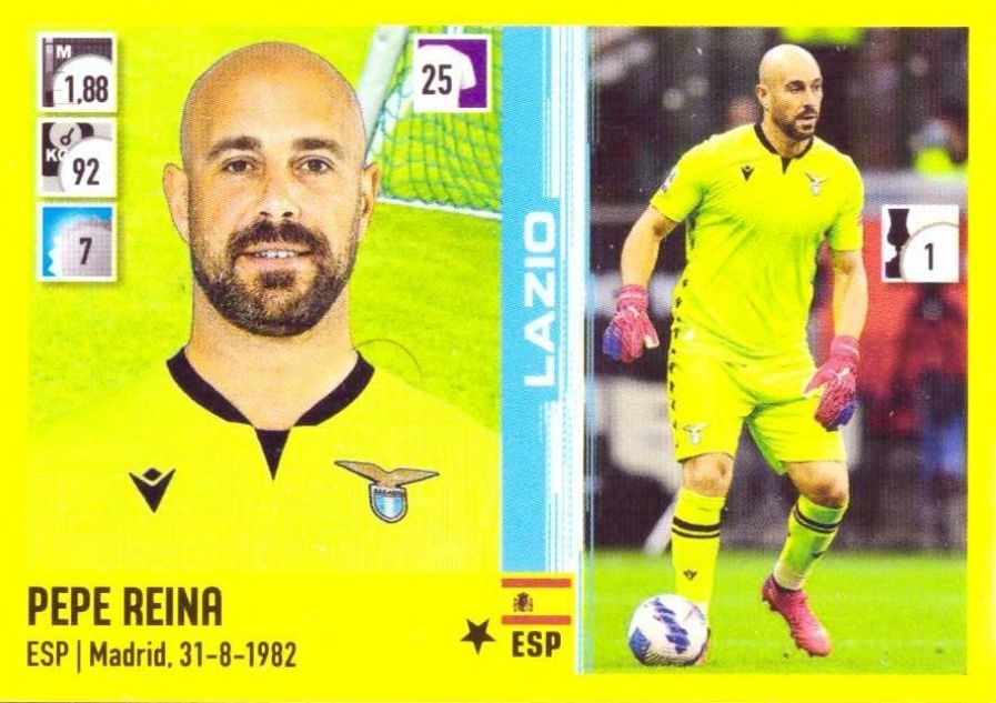 240 pepe reina 21 22 Panini A R 240 - Pepe Reina