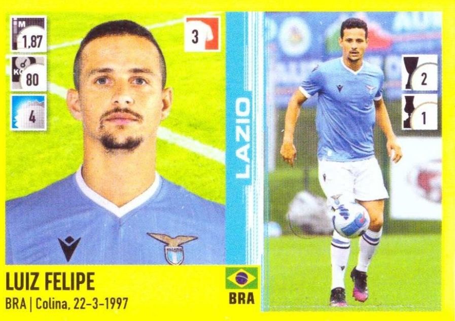 249 luiz felipe 21 22 Panini A R 249 - Luiz Felipe