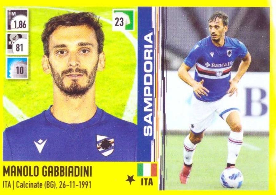 394 manolo gabbiadini 21 22 Panini A R 394 - Manolo Gabbiadini