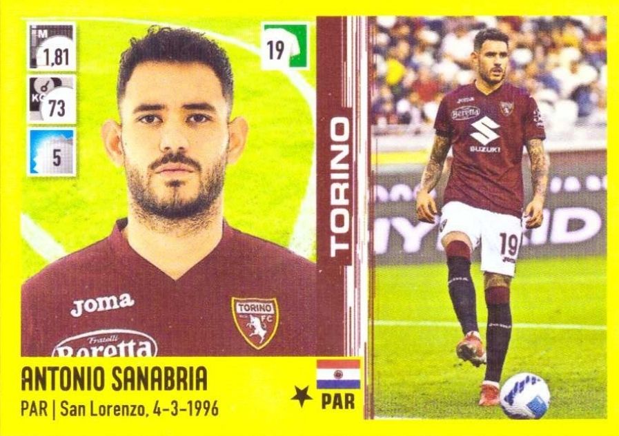 468 antonio sanabria 21 22 Panini A R 468 - Antonio Sanabria