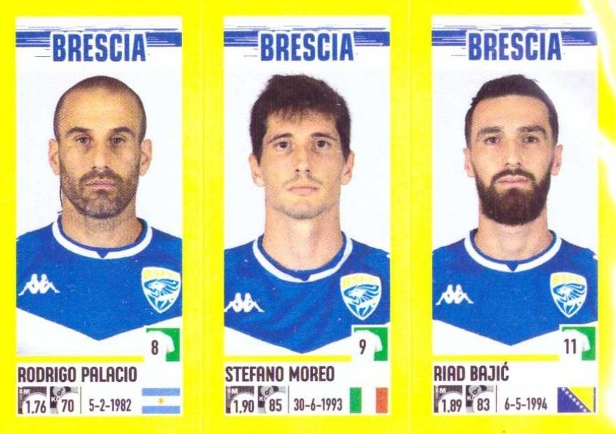 589 rodrigo palacio stefano moreo riad bajic 21 22 Panini A R 589 - Rodrigo Palacio / Stefano Moreo / Riad Bajić