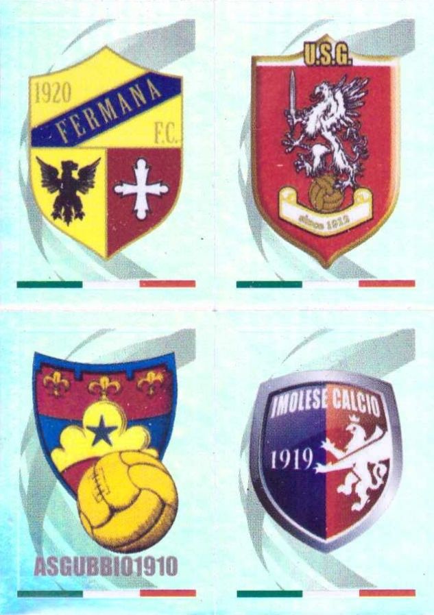 708 fermana grosseto gubbio imolese 21 22 Panini A R 708 - Fermana / Grosseto / Gubbio / Imolese
