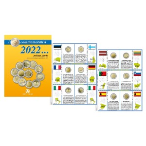 ABAFIL - Fogli 2 € COMMEMORATIVI 2022 - Prima parte