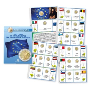 ABAFIL - Fogli 2 € COMMEMORATIVI 2022 Programma Erasmus
