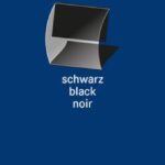 LINDNER - Strisce nere a morsetto da 210x39 mm - 15 pz.