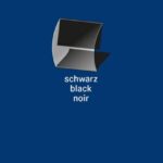 LINDNER - Strisce nere a morsetto da 210x53 mm - 15 pz.