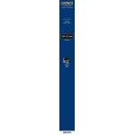 LINDNER - Strisce nere a morsetto da 385x22 mm per strisce da coil - 25 pz.