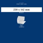 LINDNER - Strisce trasparenti a morsetto da 230x162 mm - 4 pz.