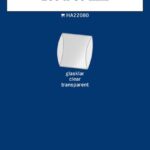 LINDNER - Strisce trasparenti tubolari da 265x80 mm - 10 pz.