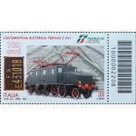 ITALIA - 2022 - 100° della locomotiva elettrica trifase E.431 - 1 v. con codice a barre