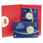 ITALIA - 2022 - 2 € 170° della Polizia di Stato - FDC in folder