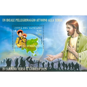 VATICANO - 2022 - Un ideale pellegrinaggio attorno alla Terra - In Cammino verso il Giubileo del 2025: Asia - 1 BF