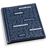 LEUCHTTURM - Album per 200 Oblò con 10 fogli fissi a 20 tasche da 50 mm, senza custodia