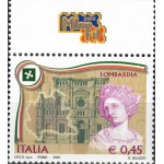 ITALIA - 2005 - Regioni d'Italia II serie - 5 v. con bandella - immagine 2