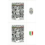 ITALIA - 2015 - Juventus campione d'Italia - 2 v. in coppia con 2 bandelle differenti - immagine 2