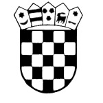 MARINI - Etichetta adesiva stemma Croazia - 1 pz.