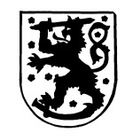 MARINI - Etichetta adesiva stemma Finlandia - 1 pz.