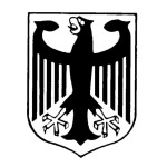 MARINI - Etichetta adesiva stemma Germania - 1 pz.