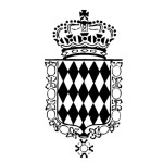 MARINI - Etichetta adesiva stemma Monaco - 1 pz.