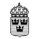 MARINI - Etichetta adesiva stemma Svezia - 1 pz.