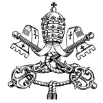 MARINI - Etichetta adesiva stemma Vaticano - 1 pz.