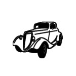 MARINI - Etichetta adesiva tematica Automobili - 1 pz.