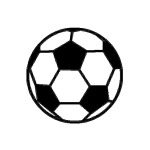 MARINI - Etichetta adesiva tematica Calcio - 1 pz.