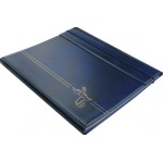 MARINI - Raccoglitore CIGNO con 20 tasche in polipropilene da 175x250 mm - Blu