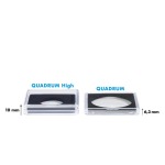 LEUCHTTURM - Capsule QUADRUM HIGH per monete da 13 mm - 50 pz.