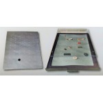 MASTER PHIL - Inserti grigi imbottiti per MP BOX per PINS a spille - 3 pz. - immagine 3