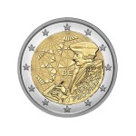 BELGIO - 2022 - 2 € 35° del Programma Erasmus - FDC in coin card (versione francese) - immagine 3