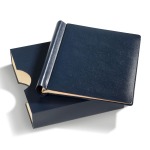 KABE - Cartella a molla ATLAS A con custodia - Blu