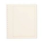 KABE - Fogli color paglierino EXTRA-STRONG con cornice nera - 10 pz.