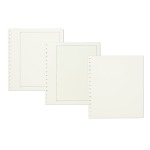 KABE - Fogli quadrettati con cornice nera - 10 pz. - immagine 2