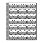 LEUCHTTURM - Inserti trasparenti a 42 caselle per Album GRANDE CHAMP - 5 pz. - immagine 2