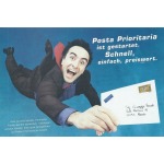 ITALIA - 1999 - Cartolina Postale in tedesco Posta Prioritaria 0,62 € / 1.200 L. I tiratura - 1 v.