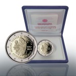VATICANO - 2022 - 2 € 25° della morte di Madre Teresa di Calcutta - PROOF in cofanetto
