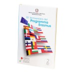 ITALIA - 2022 - 2 € 35° del Programma Erasmus - FDC in folder