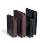 LEUCHTTURM - Cartella a 4 anelli in pelle OPTIMA KURT, vuota - Nera - immagine 2