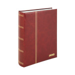LINDNER - Classificatore ELEGANT A4 a 32 fogli bianchi snodati - Rosso - immagine 2