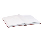 LINDNER - Classificatore ELEGANT A4 a 32 fogli bianchi snodati - Rosso - immagine 3