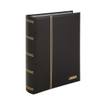 LINDNER - Classificatore ELEGANT A4 a 32 fogli neri snodati - Nero - immagine 2