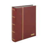 LINDNER - Classificatore ELEGANT A4 a 32 fogli neri snodati - Rosso - immagine 2