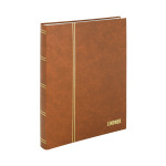 LINDNER - Classificatore STANDARD A4 a 16 fogli bianchi - Avana - immagine 2
