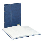 LINDNER - Classificatore STANDARD A4 a 16 fogli bianchi - Blu
