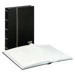 LINDNER - Classificatore STANDARD A4 a 16 fogli bianchi - Nero