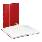 LINDNER - Classificatore STANDARD A4 a 16 fogli bianchi - Rosso